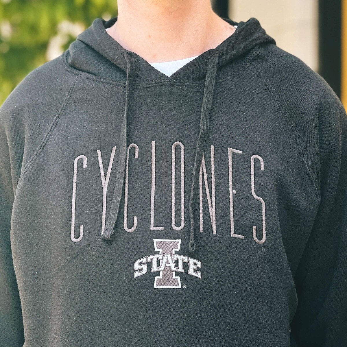 CI Sport I-State Black Embroidered Hoodie
